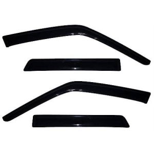 Auto 94378 Ventvisor Side Window Deflector Dark Smoke 4pc Set For 2010