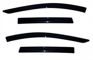 Auto 94383 Ventvisor Side Window Deflector Dark Smoke 4pc Set For 2013