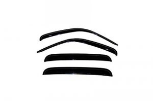 Auto 94428 Ventvisor Side Window Deflector Dark Smoke 4pc Set For 2002