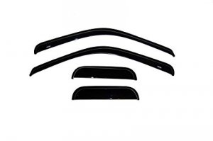 Auto 94522 Ventvisor Side Window Deflector Dark Smoke 4pc Set For 1999