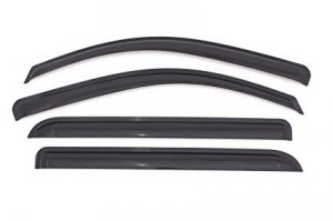 Auto 94536 Ventvisor Side Window Deflector Dark Smoke 4pc Set For 2014