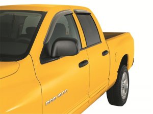 Auto 94623 Ventvisor Side Window Deflector Dark Smoke 4pc Set For 2002