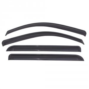 Auto 94623 Ventvisor Side Window Deflector Dark Smoke 4pc Set For 2002