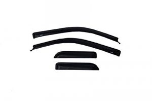 Auto 94738 Ventvisor Side Window Deflector Dark Smoke 4pc Set For 2004