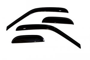 Auto 94808 Ventvisor Side Window Deflector Dark Smoke 4pc Set For 1997