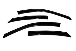 Auto 94847 Ventvisor Side Window Deflector Dark Smoke 4pc Set For 1996