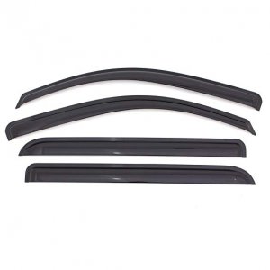 Auto 94981 Ventvisor Side Window Deflector Dark Smoke 4pc Set For 2014