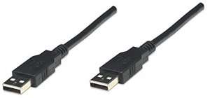 Manhattan 306089 (r)  Usb 2.0 A-male To A-male Cable (6ft)