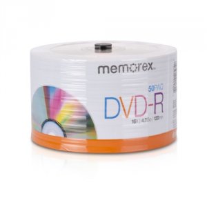 Pny 32020031749 Dvd-r 16x 50pk Eco Spindle Base Memorex 4.7gb