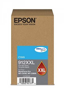 Original Epson T912XXL220 912xxl Extra  Orignal Highcap Cyan Cartridge