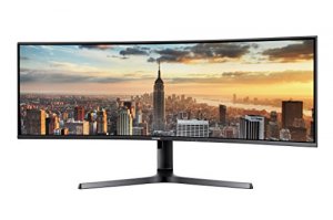 Samsung C43J890DKN 43in, 32:10, Curved Va Panel, 3840x1200, Kvm Switch