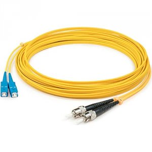 Addon ADD-ST-ST-0.5M9SMF 0.5m St (male) To St (male) Yellow Os2 Duplex