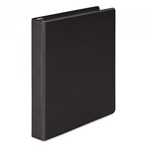 Print W368-14NBPP Wj 368 Basic Round Ring Binder,1 ,black