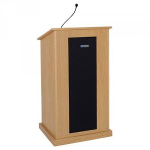 Amplivox SW470-WT Wireless Chancellor Lectern - Wt