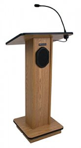 Amplivox S355-OK Elite Lectern - Wired Sound - Ok