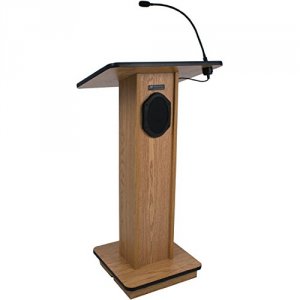 Amplivox SW355-OK Elite Lectern - Wireless Sound - Ok