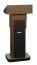 Amplivox W505A-WT Executive Adj Column Lectern - Non Sound