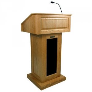 Amplivox SW3020-MH Victoria Lectern - Wrls - Mh