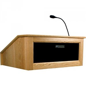 Amplivox SW3025-MH Victoria Tabletop Lectern - Wrls - Mh