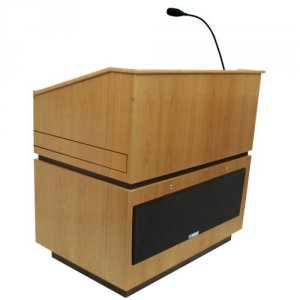 Amplivox SW3030-MH Coventry Multimedia Lectern - Wrls - Mh