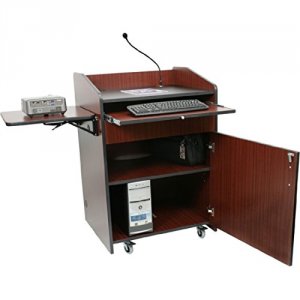 Amplivox SS3035-MH Ambassador Multimedia Lectern - Sound-mh