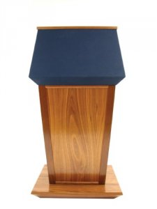 Amplivox SN3040-MH Patriot Lectern - Fabric Top - Nsound