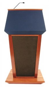 Amplivox SS3040-CH Patriot Lectern - Fabric Top - Sound