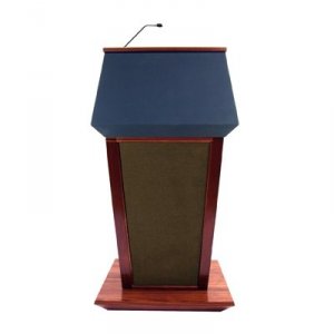 Amplivox SS3040-MH Patriot Lectern - Fabric Top - Sound