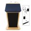 Amplivox SW3045-MH Patriot + Lectern- Fabric Top - Wrls