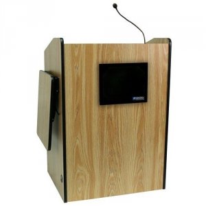 Amplivox SS3235-WT Multimedia Presentation Podium - Sound