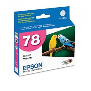 Original Epson T078220 Claria Ink Cartridge - Inkjet - Cyan - 1 Each