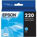 Original Epson T220220-S Durabrite Ultra 220 Ink Cartridge - Cyan - In