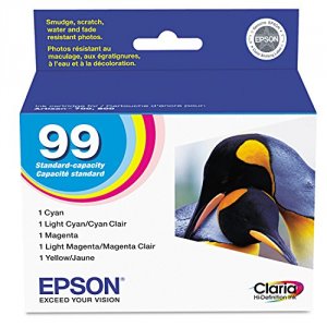 Original Epson T099920-S No. 99 Ink Cartridge - Inkjet - Cyan, Magenta