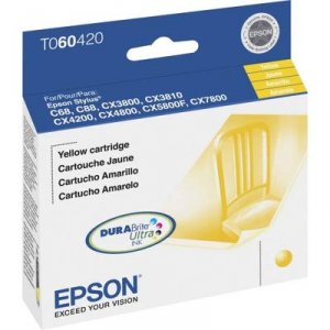 Original Epson T060220 Durabrite Ink Cartridge - Inkjet - Cyan - 1 Eac