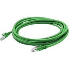 Addon ADD-7FCAT6A-GREEN 7ft Green Molded Snagless Cat6a Patch Cable