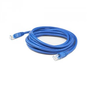 Addon ADD-2FCAT6A-BLUE-10PK 10 Pack Of 2ft Blue Molded Snagless Cat6a 