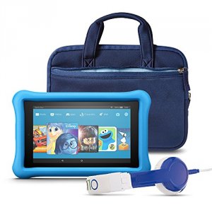 Amazon B01J90MSDS Fire 7 Tablet,7in,blue Kid-proof Case