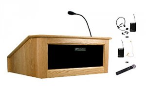 Amplivox SW3020-WT Victoria Lectern - Wrls - Wt