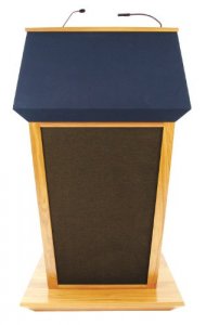 Amplivox SS3045-OK Patriot + Lectern- Fabric Top - Sound