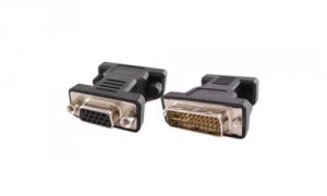 Addon DVII2VGAB-5PK 5 Pack Of Dvi-i (29 Pin) Male To Vga Female Black 