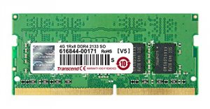 Transcend TS512MSH64V1H 4gb Ddr4 2133 Unbuffered Non-ecc So-dimm 1.2v 