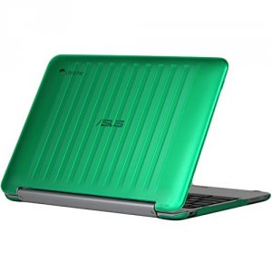 Ipearl MCOVERASC100GRN Mcover Hard Shell Case For 10.1 Asus Chromebook