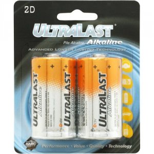 Dantona ULA2D 2 Pack D Carded  Replacement Household Battery