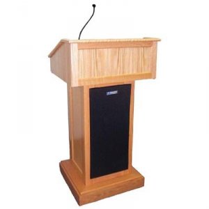 Amplivox SS3020-OK Victoria Lectern - Wired Sound - Ok