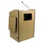 Amplivox SW3235-WT Multimedia Presentation Podium- Wrls