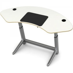 Peripheral LET-1000-WH The Locus Sphere Desk Is A Fully Height