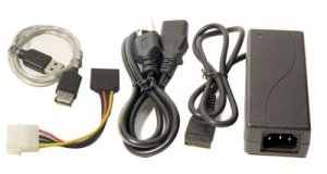 Syba SY-U2SAIDE Usb To Sataide Adapter With Power Adapter. Plug And Pl