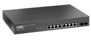 Edgecore SMCGS10P-SMART NA 8-port 10 100 1000 Gigabit Smart Poe