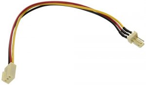 C2g 27392 7in 3-pin Fan Power Extension Cable