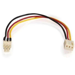 C2g 27392 7in 3-pin Fan Power Extension Cable